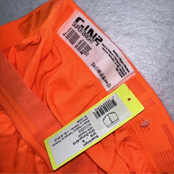 C-IN2 Super Bright Stretch Runner Boxer Briefs Men’s Medium Ollie Orange - Picture 4 of 5